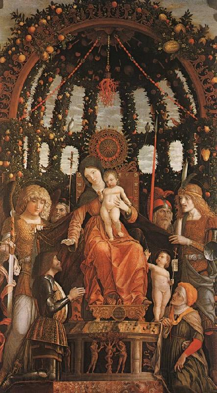 Andrea Mantegna Madonna of Victory Norge oil painting art